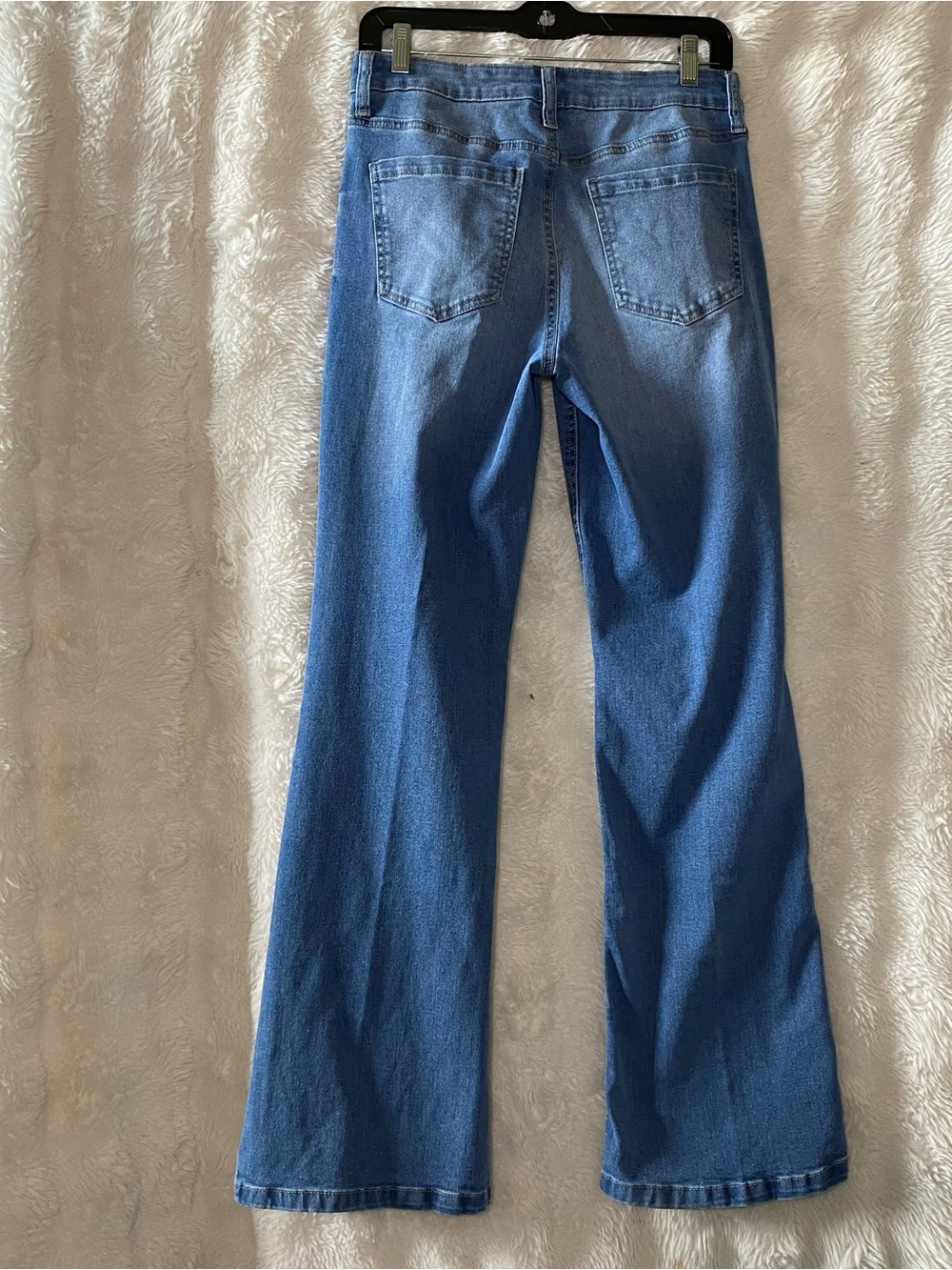 Celebrity Pink Medium Blue Flare Jeans - Picture 8 of 8